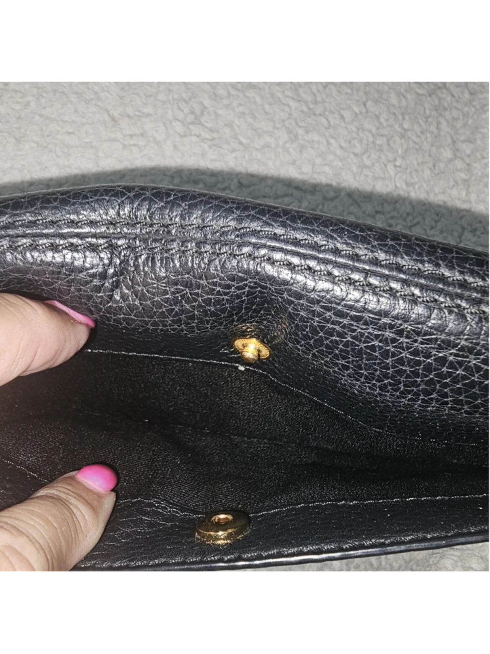 Women's Marc Jacobs Black Leather Wallet